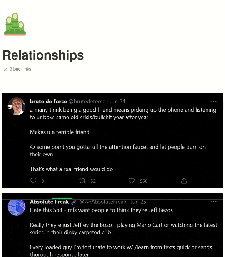 relationships-tweets-templates